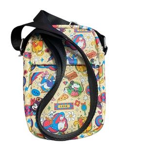 Disney Buckle-Down Crossbody Wallet Purse Retro Mickey And Friends